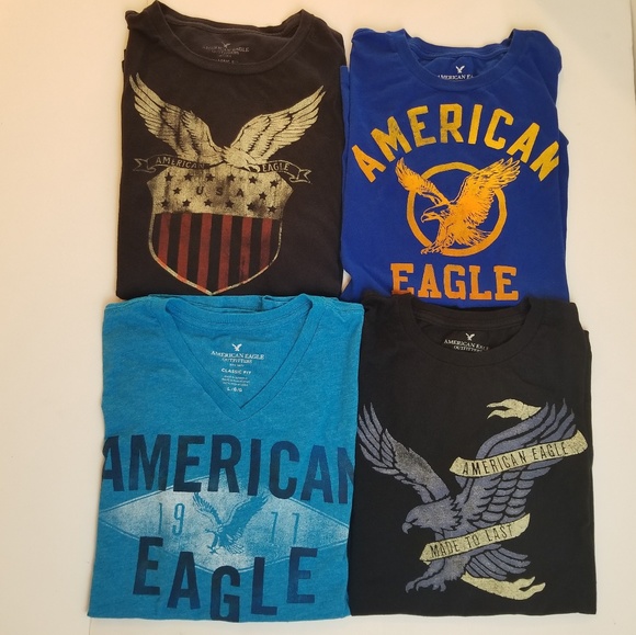 American Eagle Outfitters Other - Lot of 4 american eagle graphic tees Large